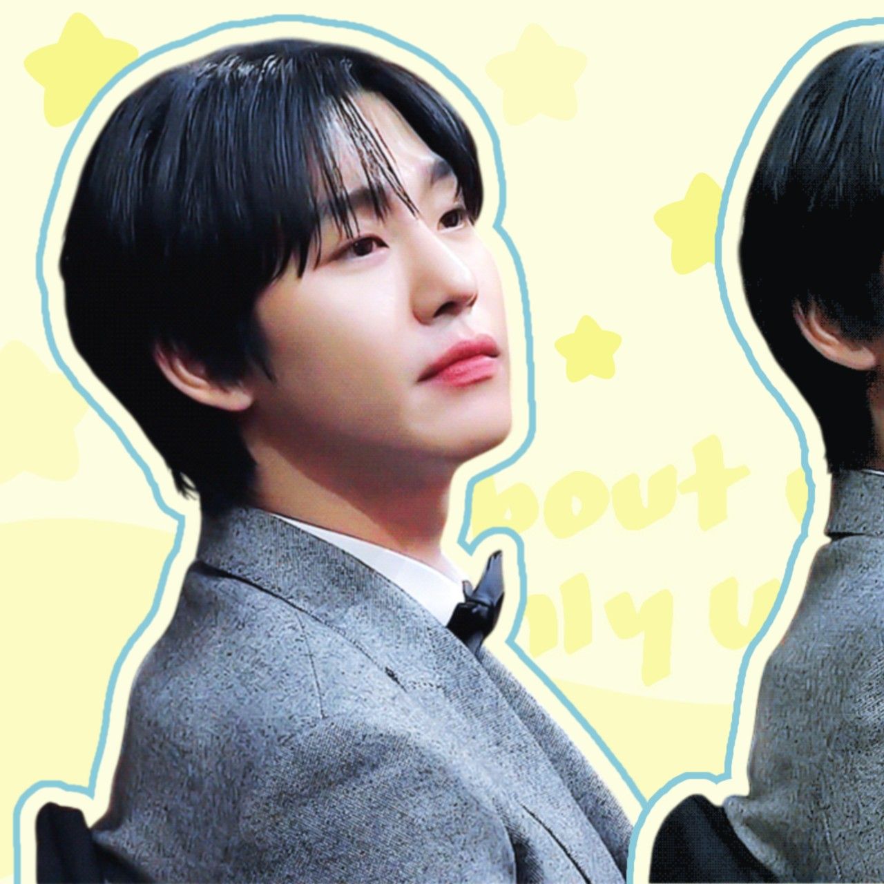 粉絲拍下的安孝燮瞬間