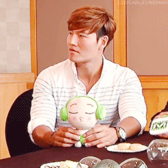 A moment captured by a fan of Kim Jongkook