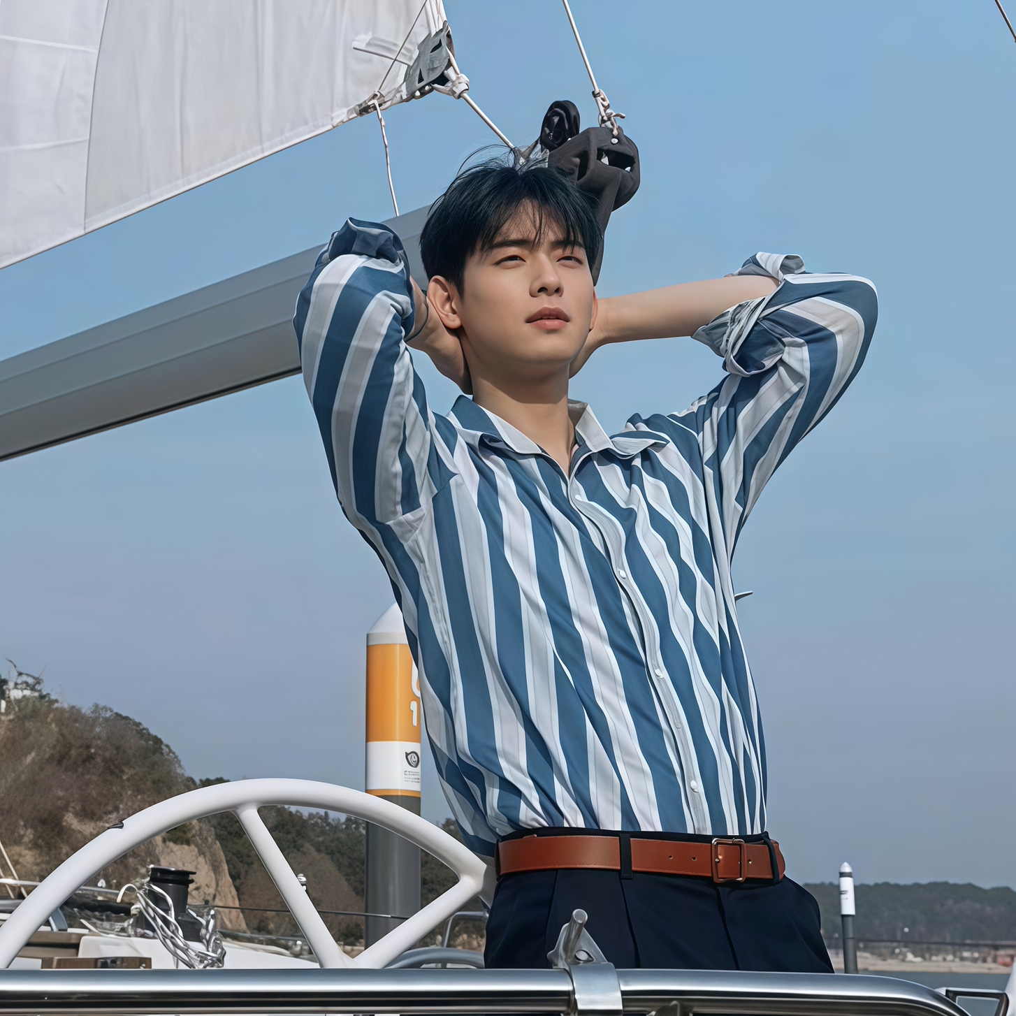 Momen yang diabadikan oleh penggemar Cha Eunwoo