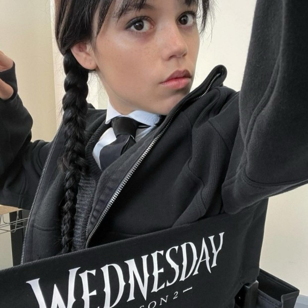 Recent activity shot of Jenna Ortega