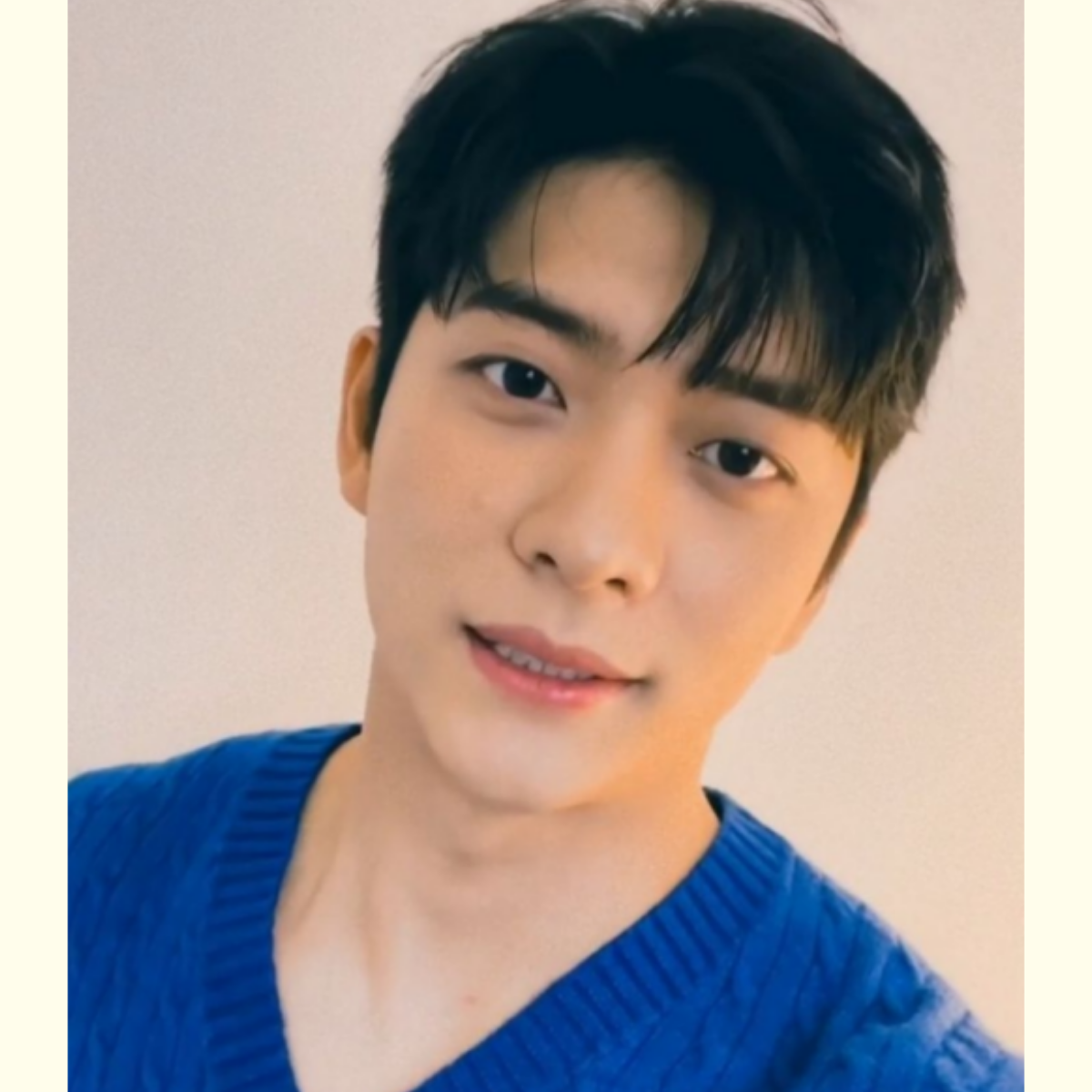 A moment captured by a fan of Kang Taeoh