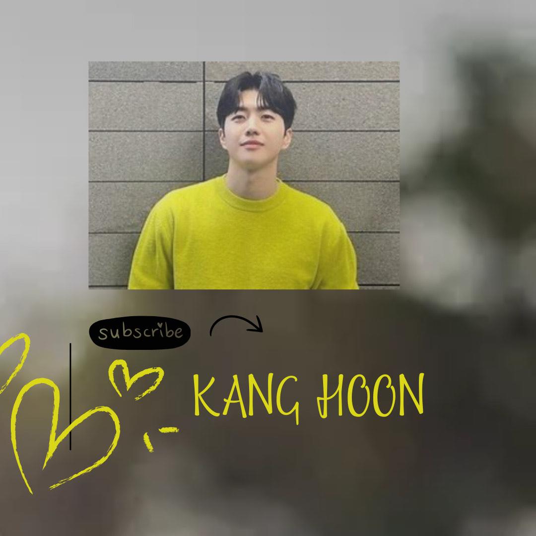 Recent activity shot of Kang Hoon