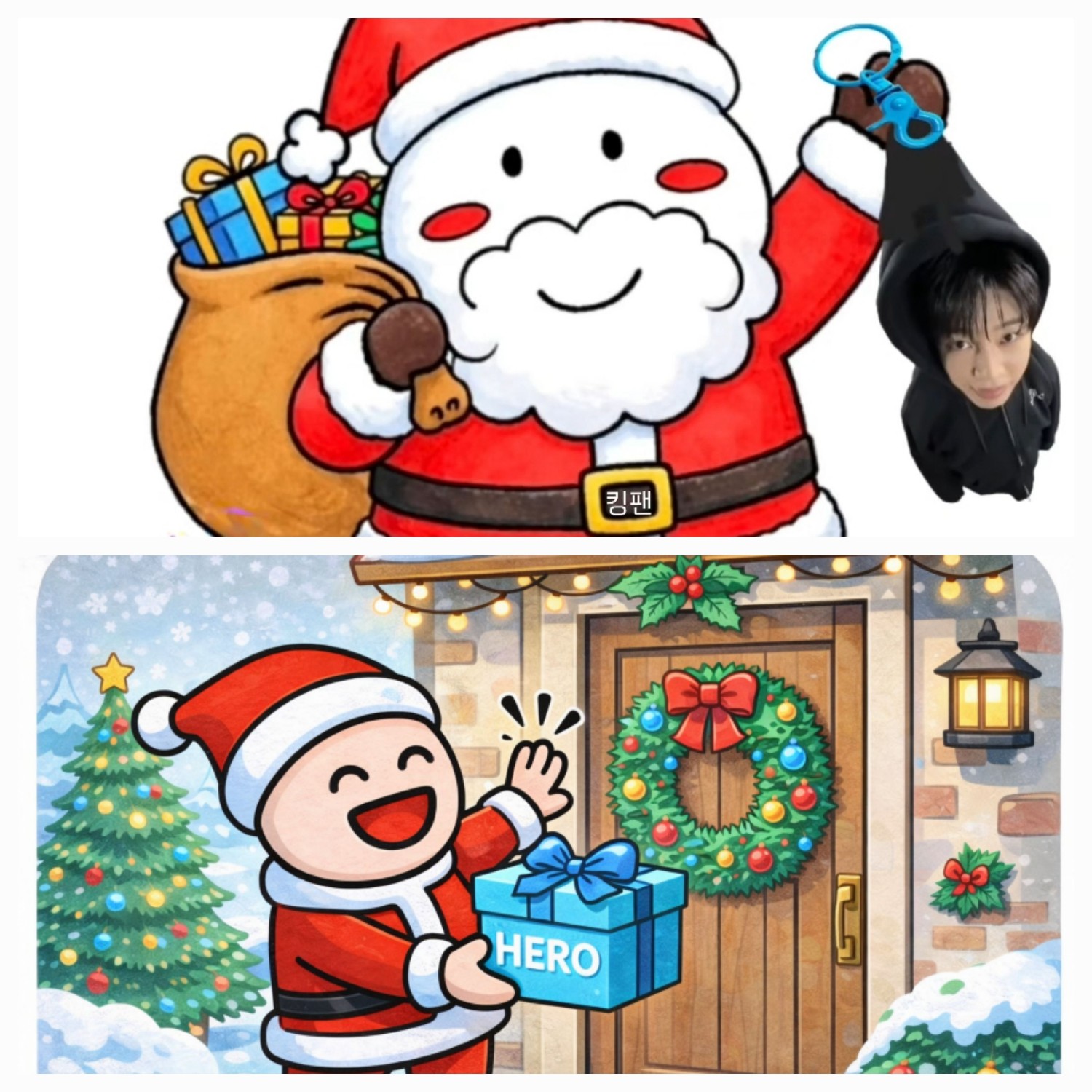 임영웅의 비하인드 컷