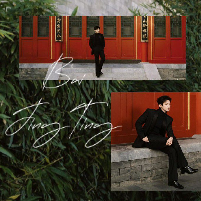 Behind-the-scenes cut of Bai Jingting