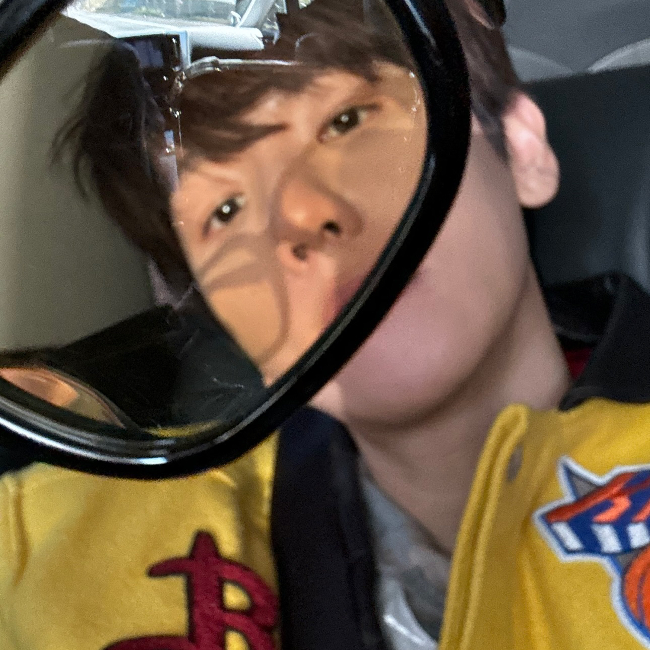 A moment captured by a fan of Baekhyun