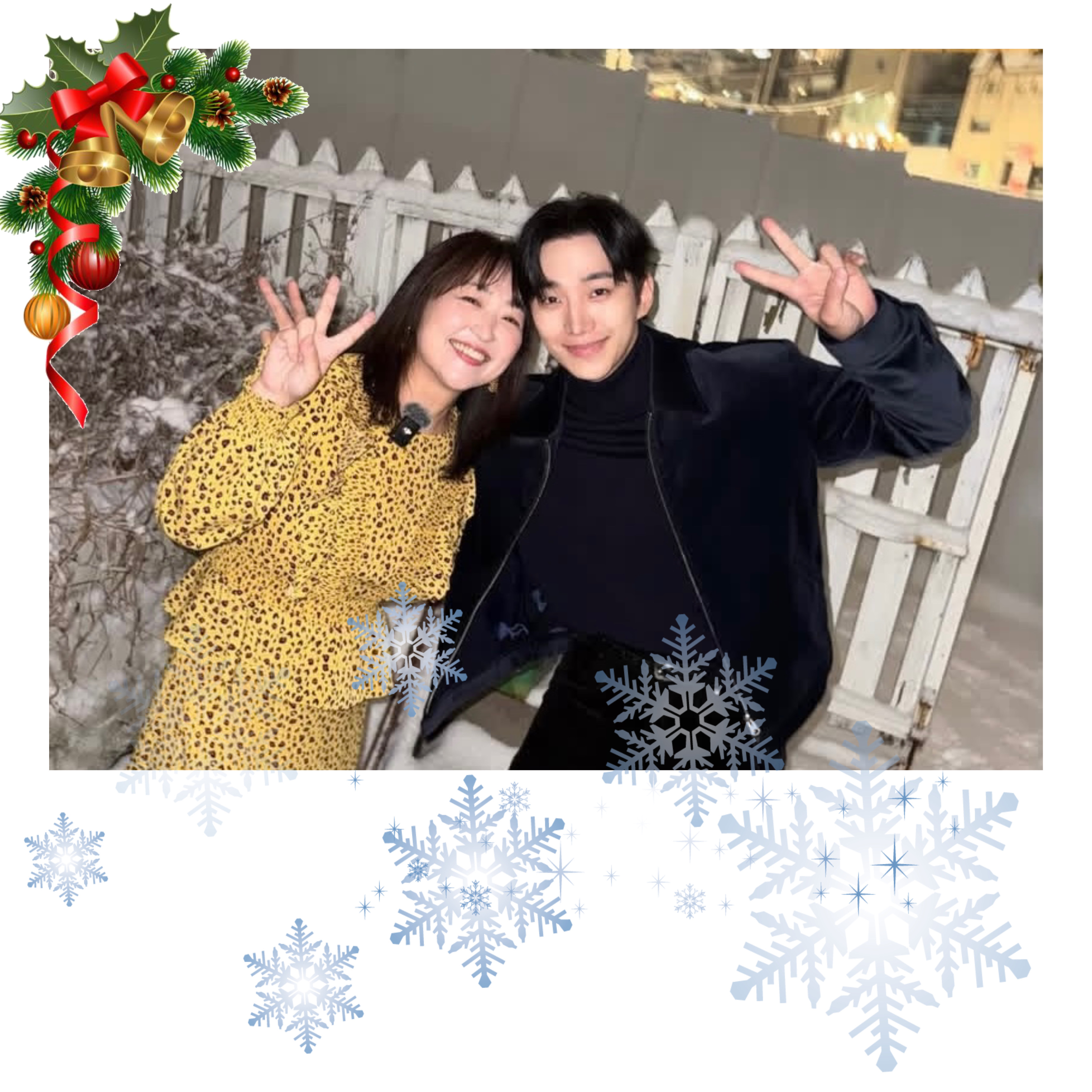 粉丝拍下的李俊昊瞬间