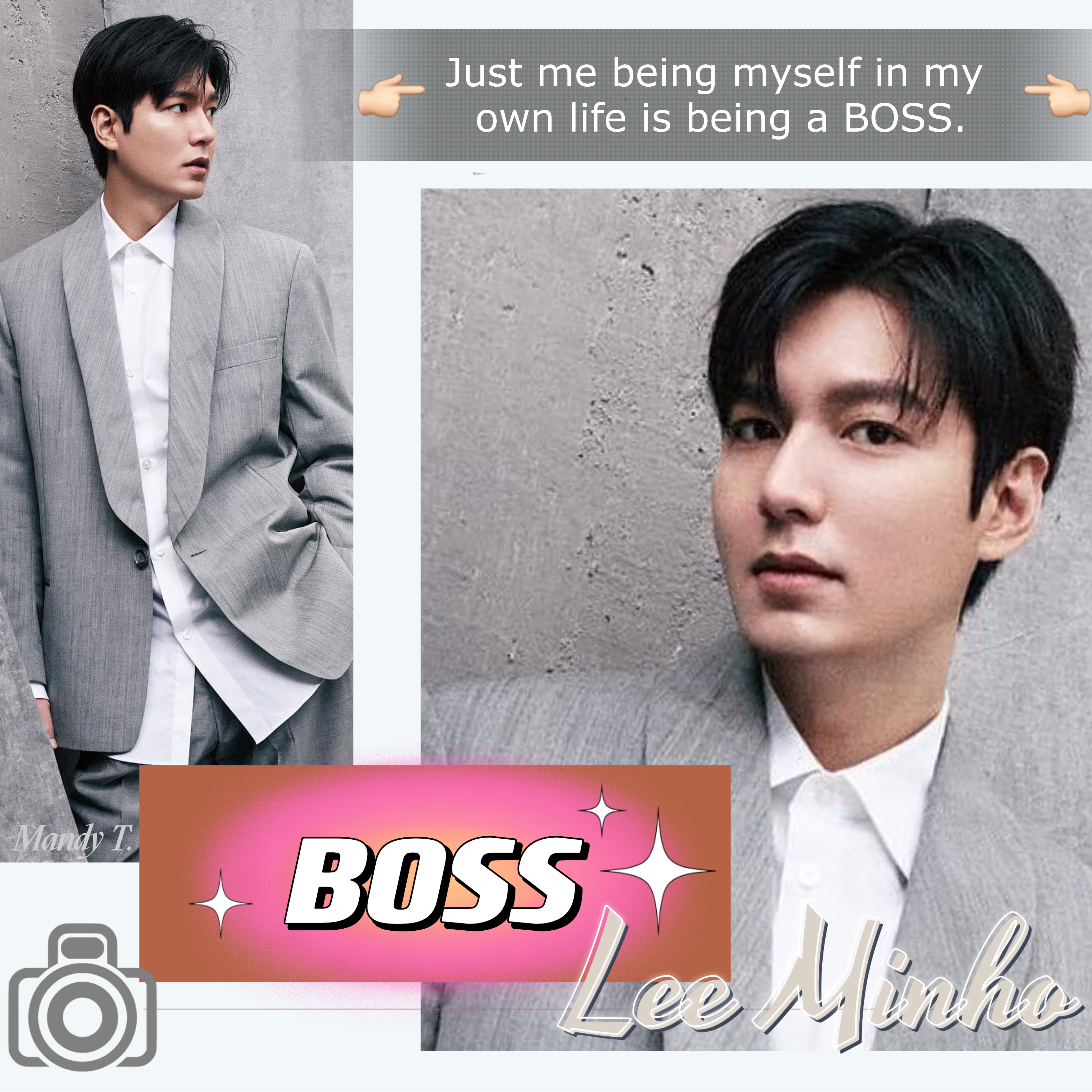Behind-the-scenes cut of Lee Minho