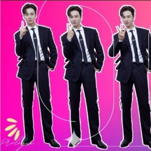 A moment captured by a fan of Song Minjun