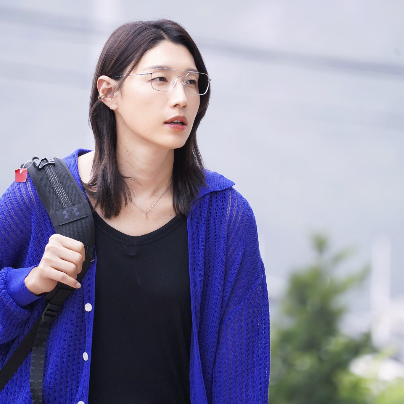 A moment captured by a fan of Kim Yeonkoung