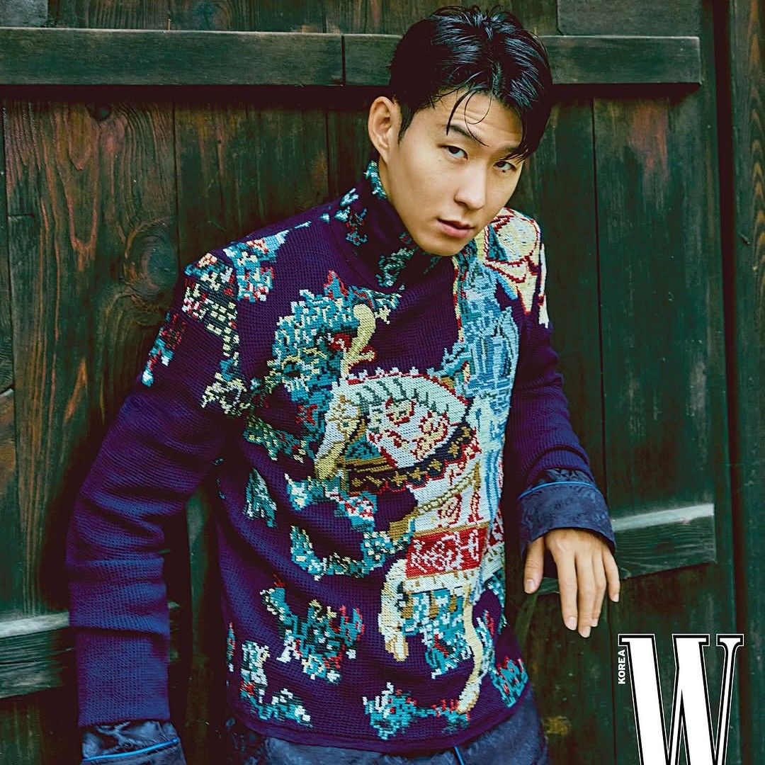 Behind-the-scenes cut of Son Heungmin