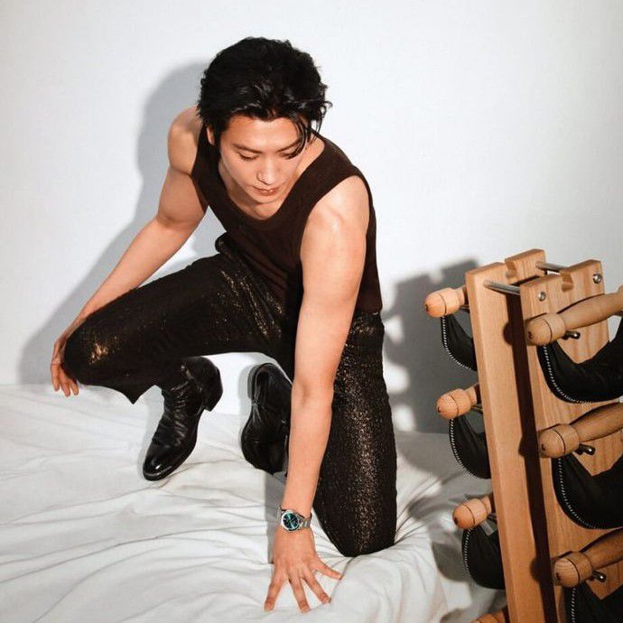 Recent activity shot of Park Hyungsik