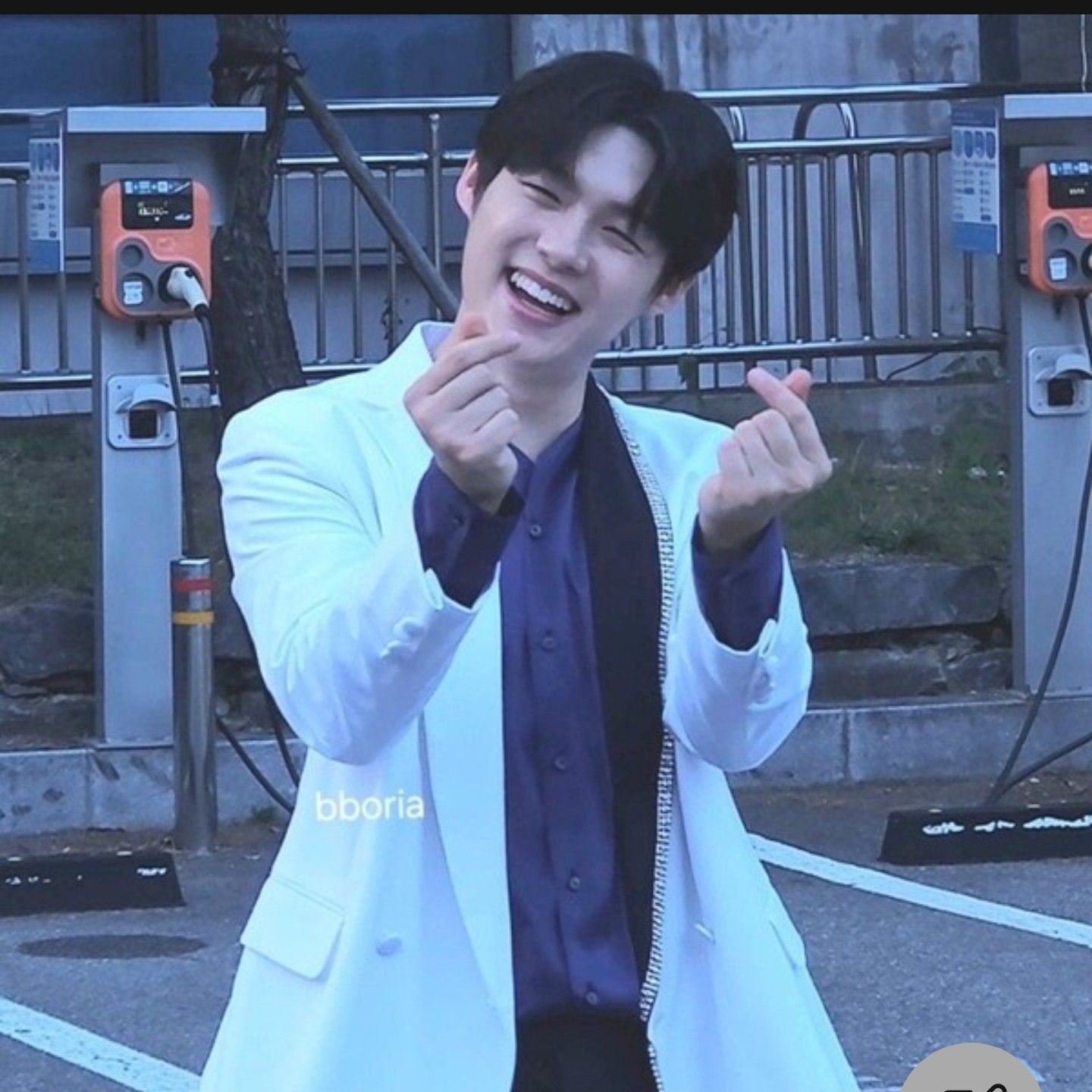 Behind-the-scenes cut of Choi Jaemyeong