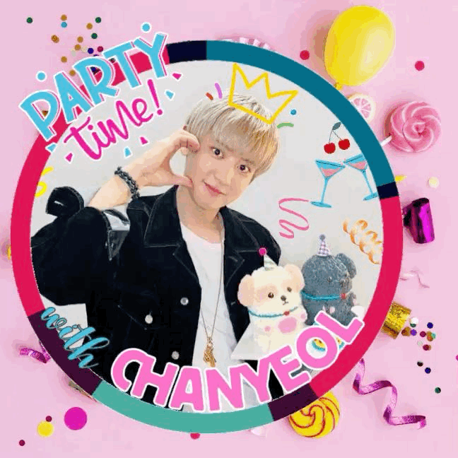 Recent activity shot of Chanyeol