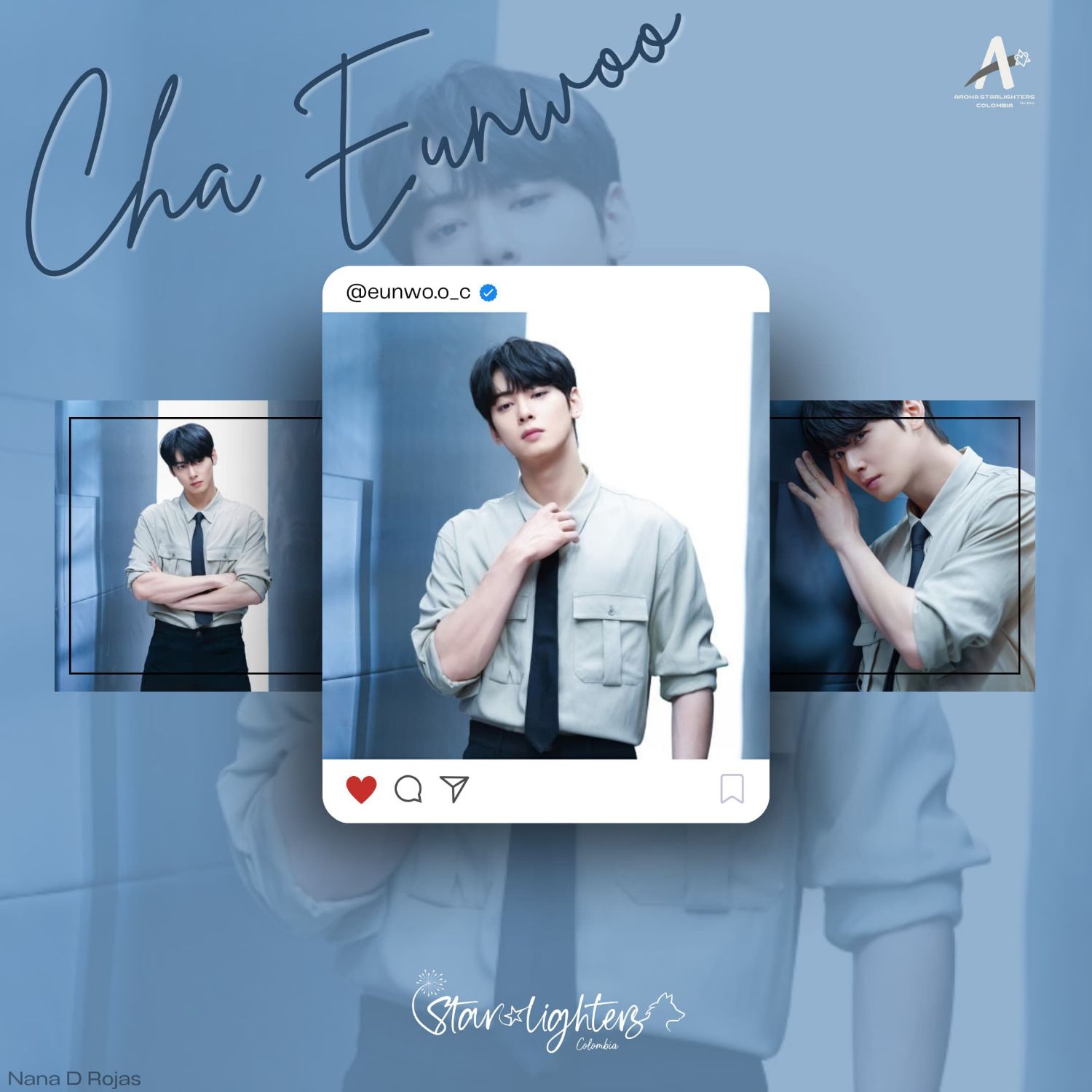 A moment captured by a fan of Cha Eunwoo