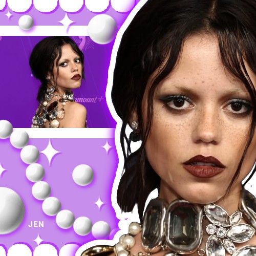 Behind-the-scenes cut of Jenna Ortega