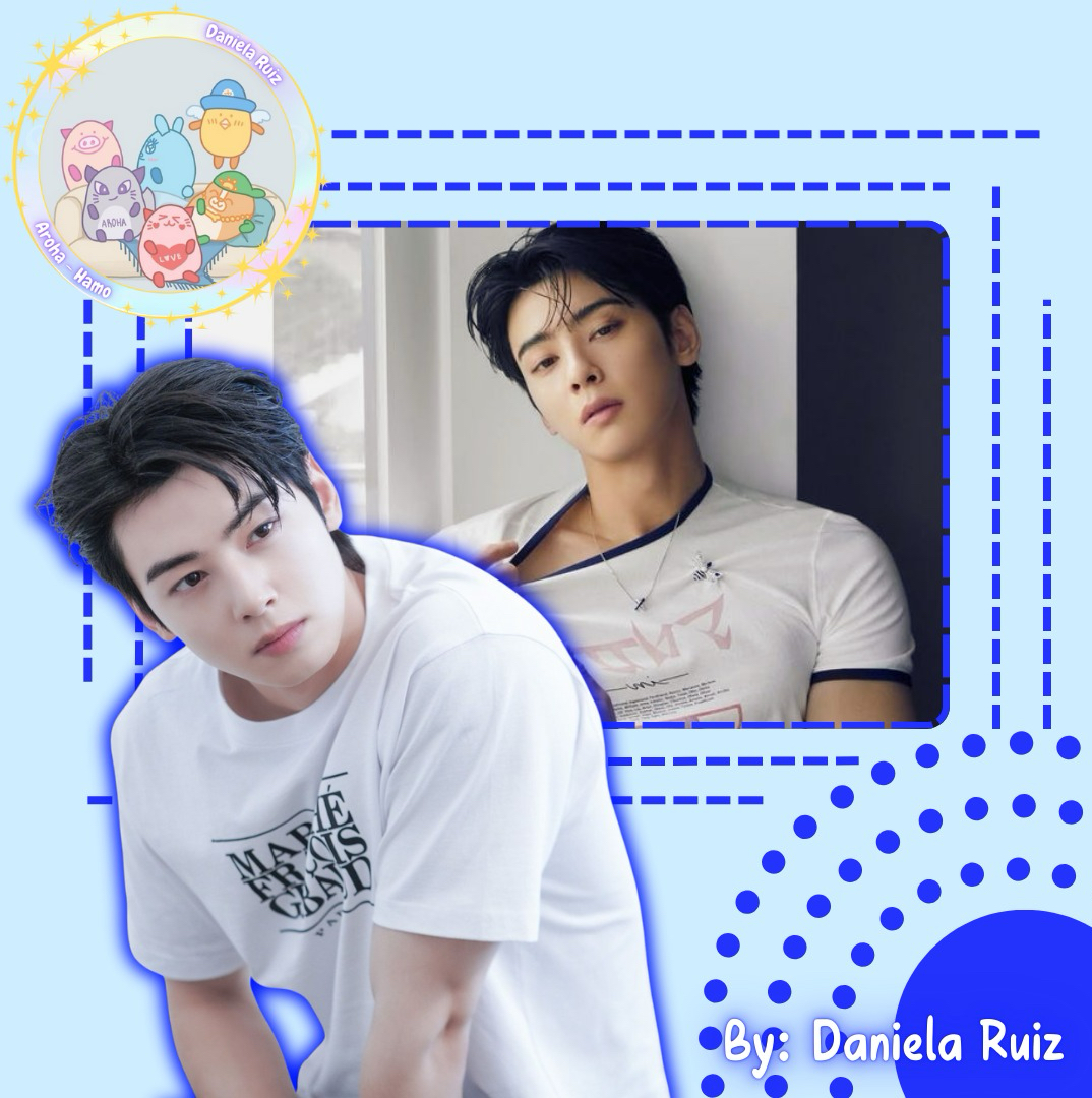 Behind-the-scenes cut of Cha Eunwoo