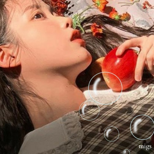 IUのビハインドカット