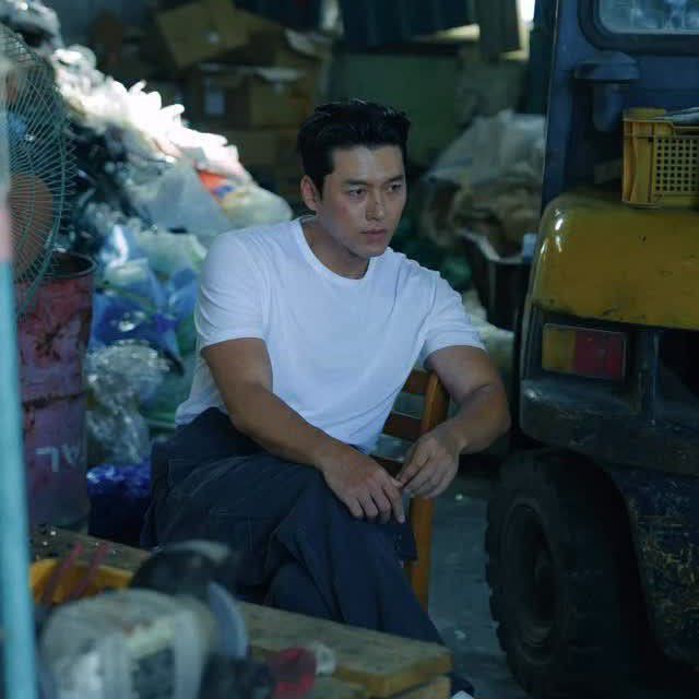 Recent activity shot of Hyun Bin