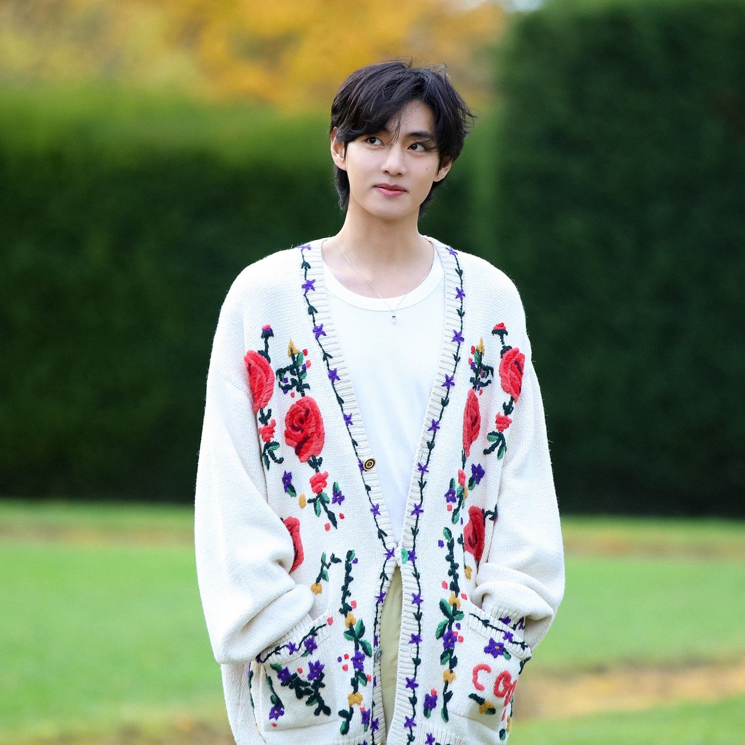 A moment captured by a fan of Kim Taehyung (V)