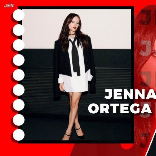 Recent activity shot of Jenna Ortega