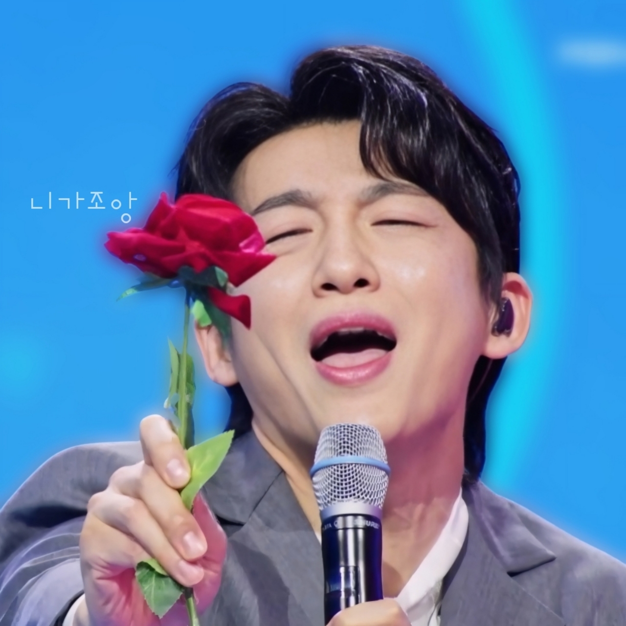 Behind-the-scenes cut of Shin Seungtae
