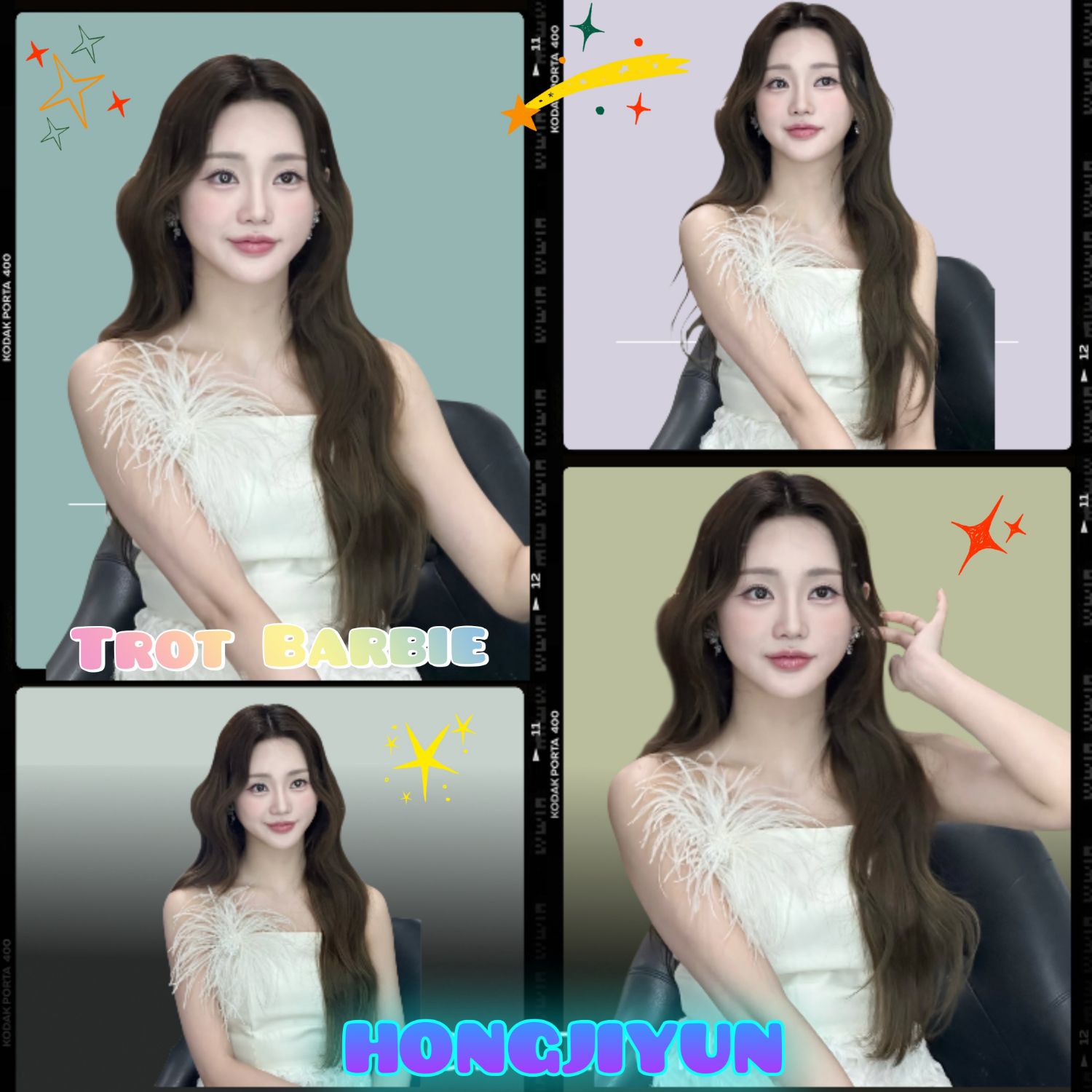 粉絲拍下的洪智允瞬間