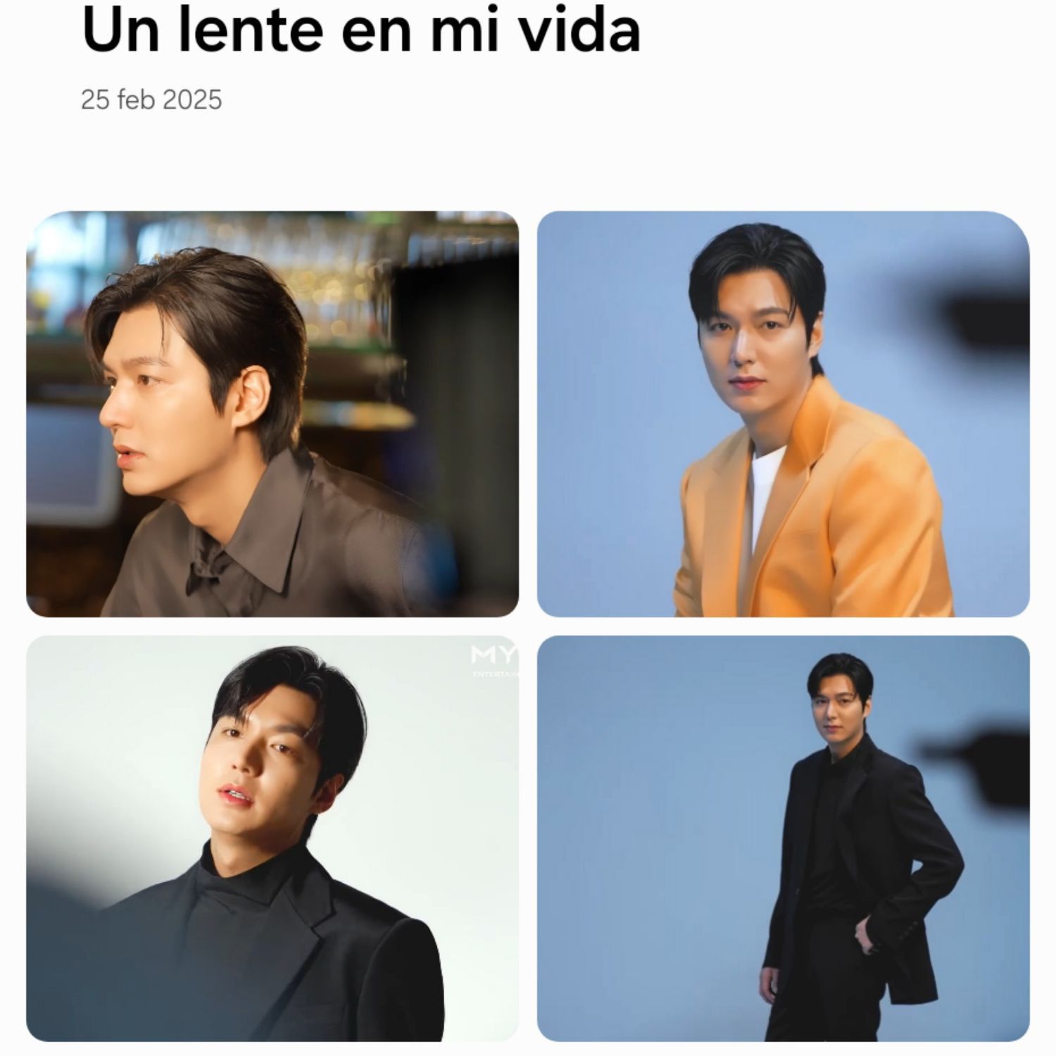 A moment captured by a fan of Lee Minho