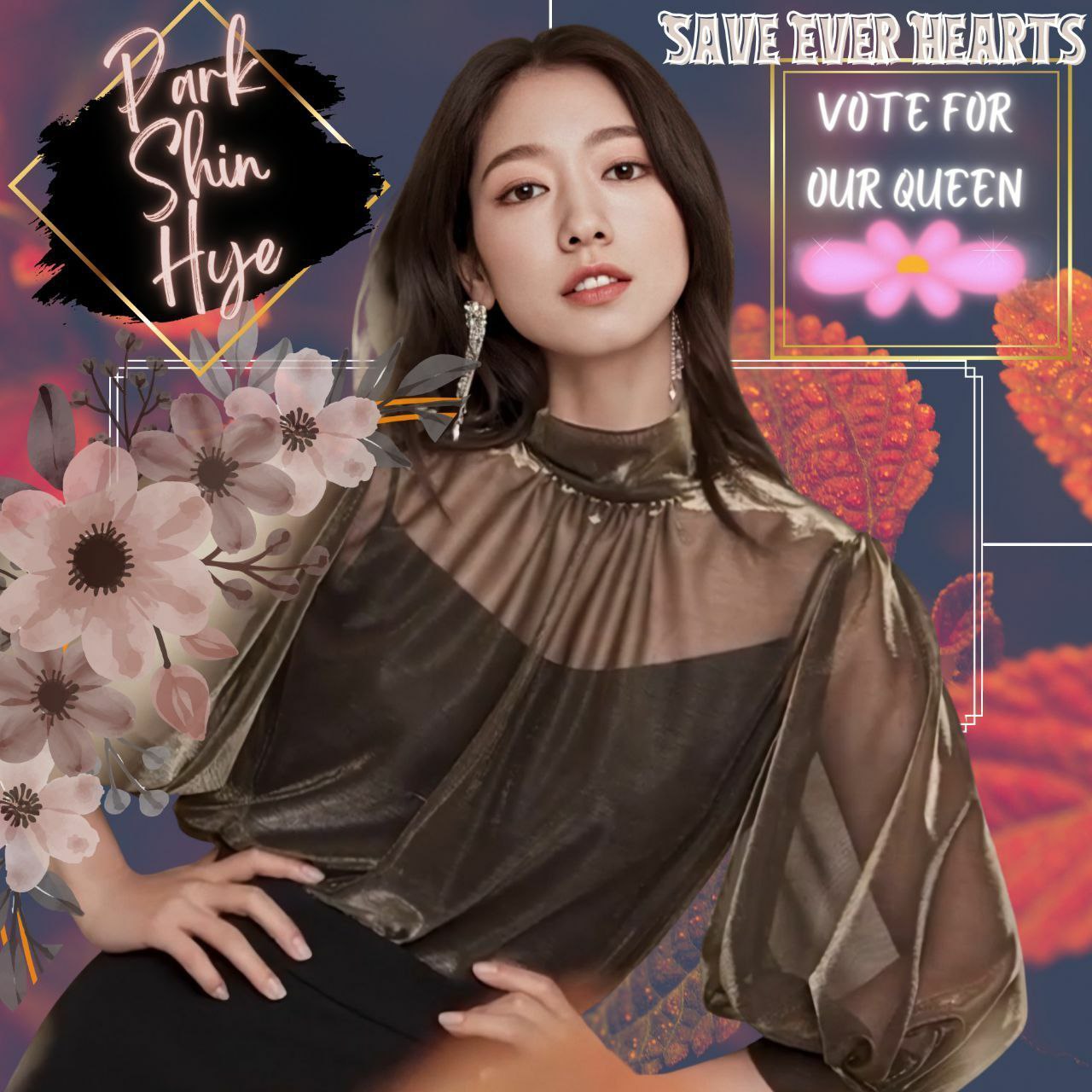 Behind-the-scenes cut of Park Shinhye