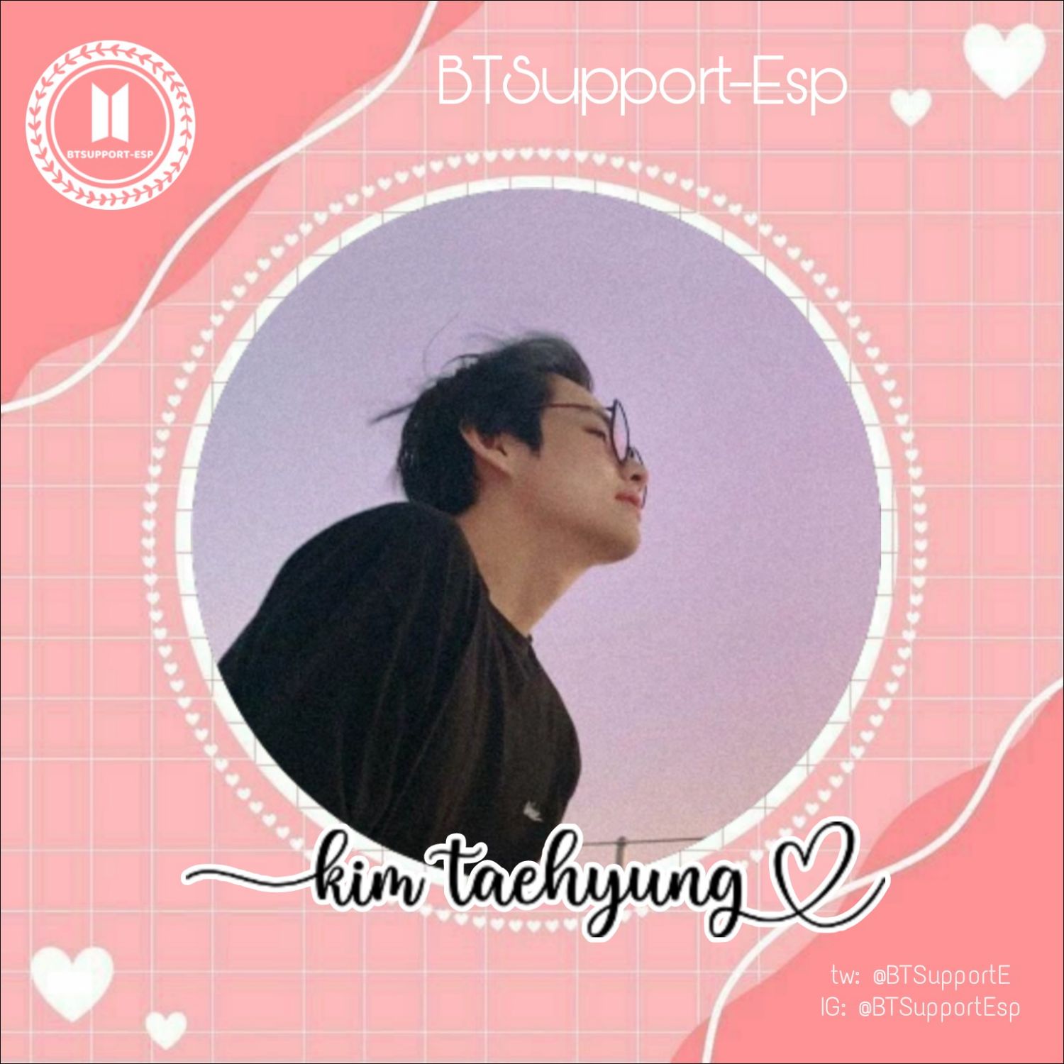 A moment captured by a fan of Kim Taehyung (V)