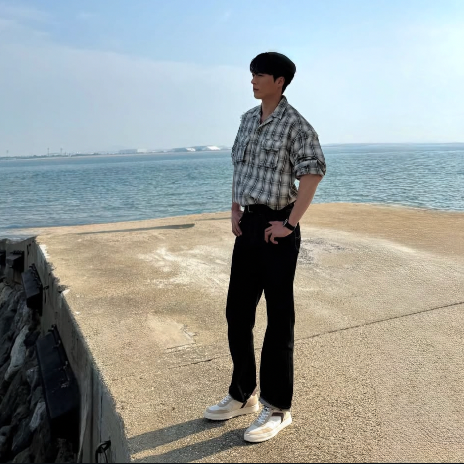 粉絲拍下的張基龍瞬間