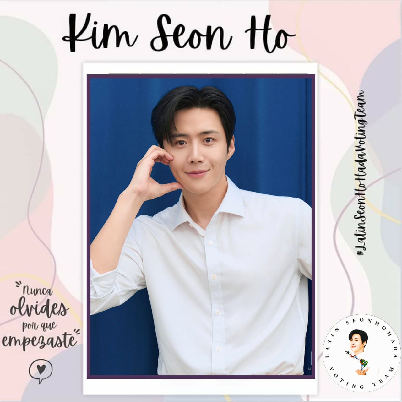 A moment captured by a fan of Kim Seonho