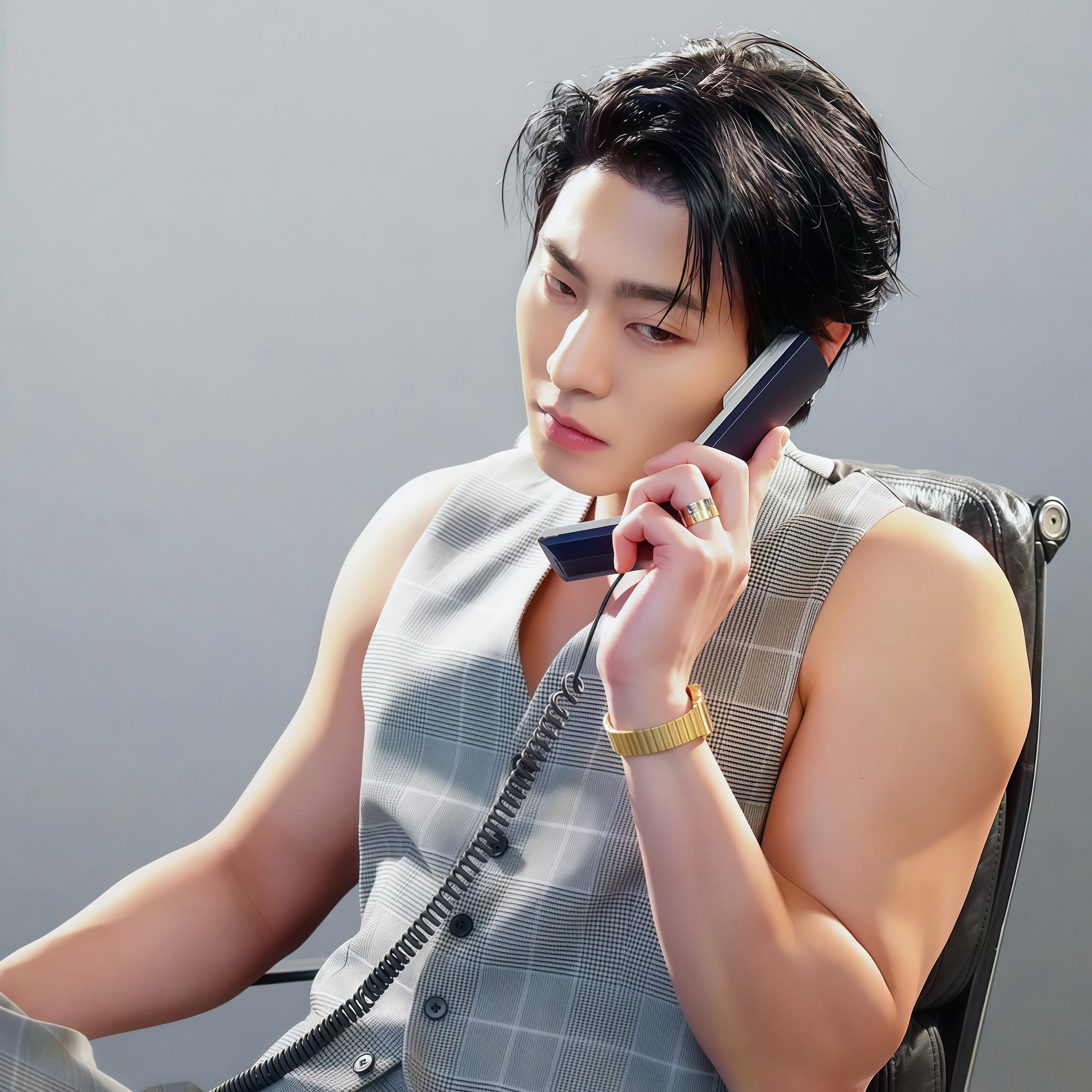 Behind-the-scenes cut of Ahn Hyoseop