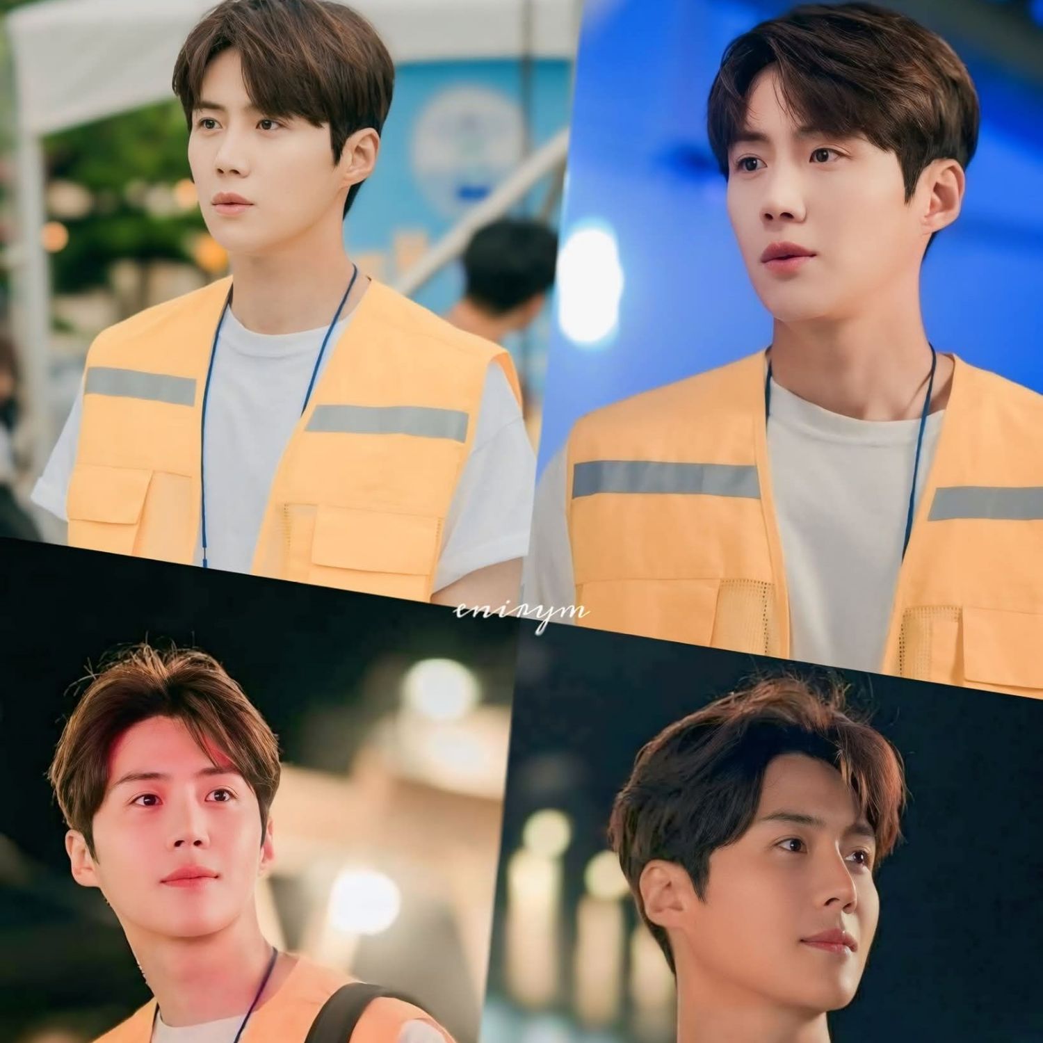 Behind-the-scenes cut of Kim Seonho