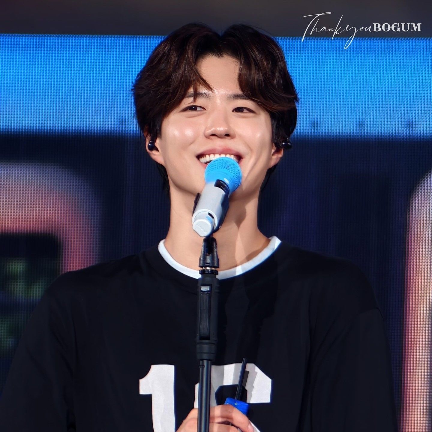 Recent activity shot of Park Bogum