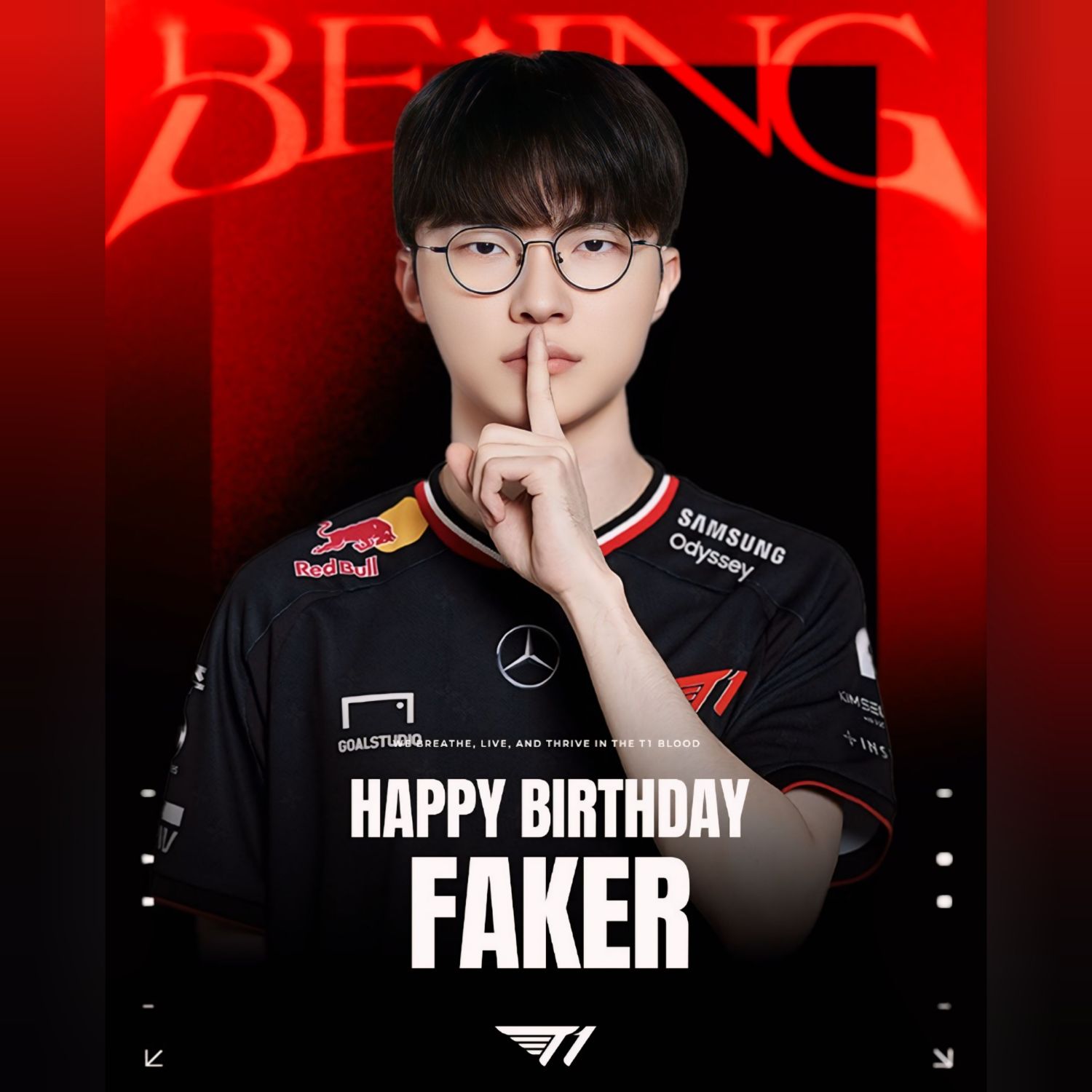 Behind-the-scenes cut of Faker