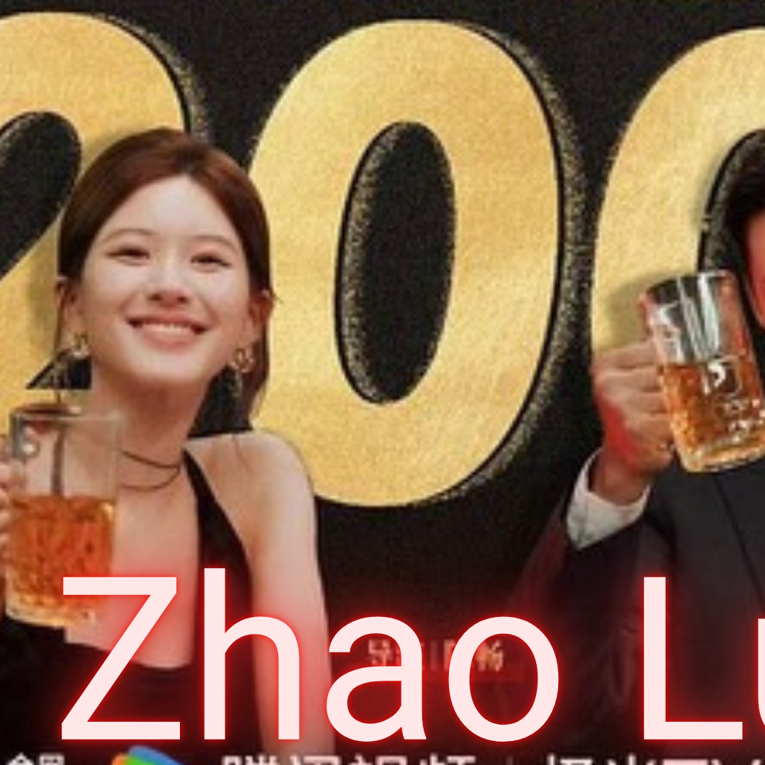A moment captured by a fan of Zhao Lusi