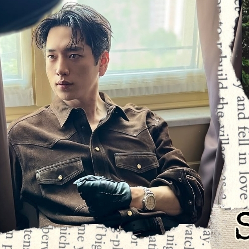 Behind-the-scenes cut of Seo Kangjoon