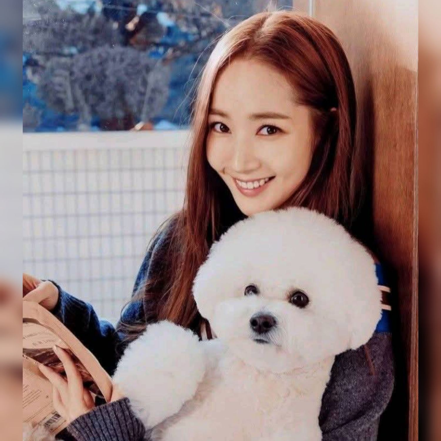 A moment captured by a fan of Park Minyoung