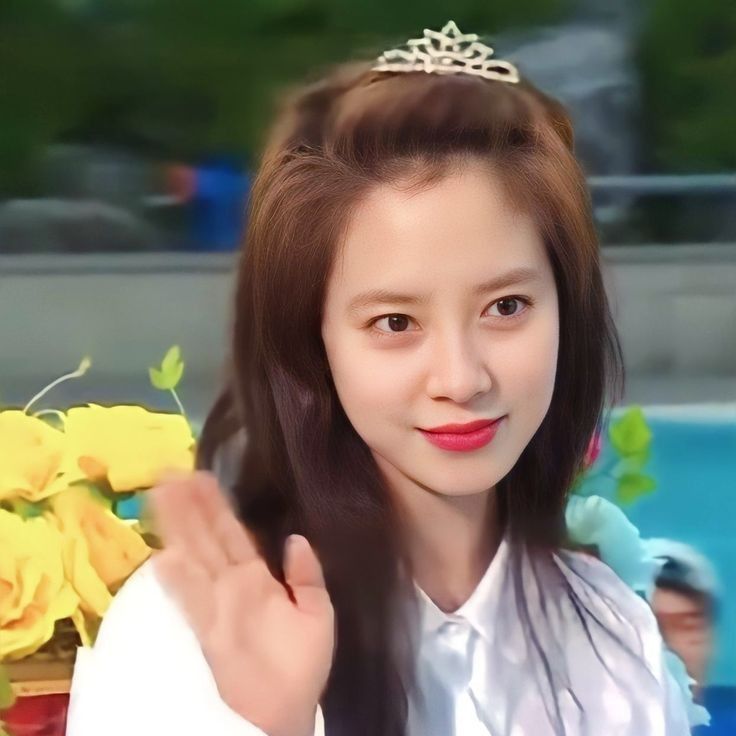 송지효 팬이 찍은 순간