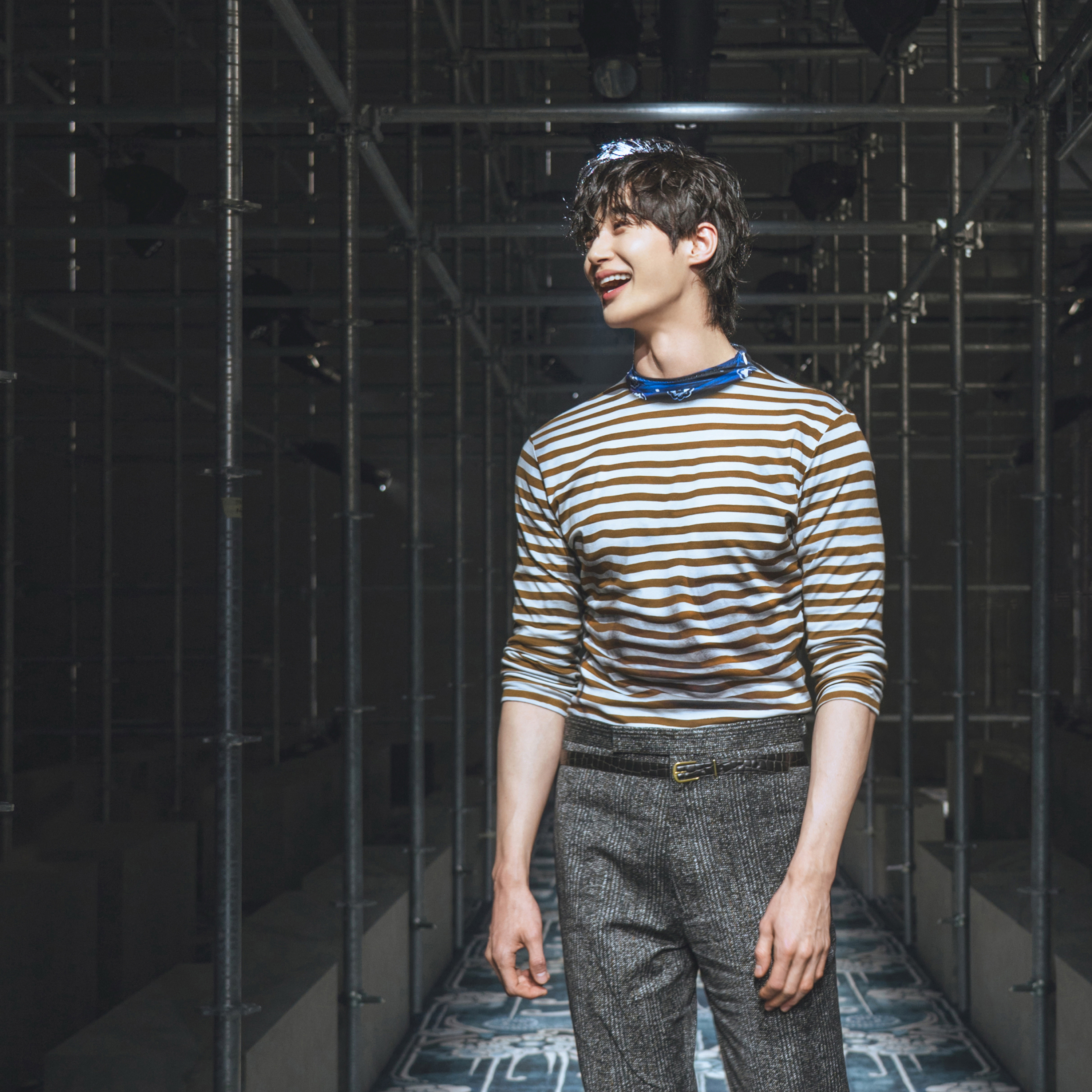 A moment captured by a fan of Byeon Wooseok
