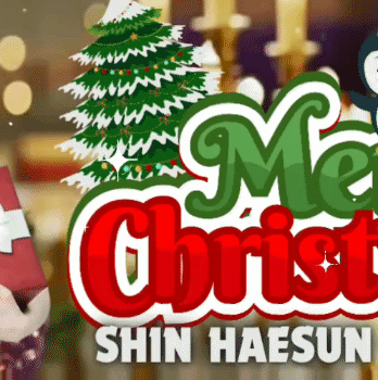 Behind-the-scenes cut of Shin Haesun