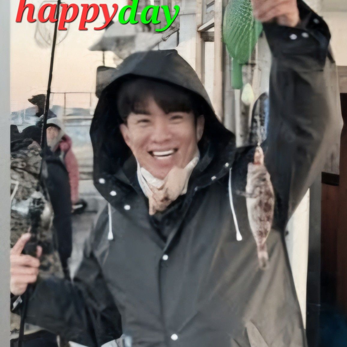 Behind-the-scenes cut of Na Taejoo