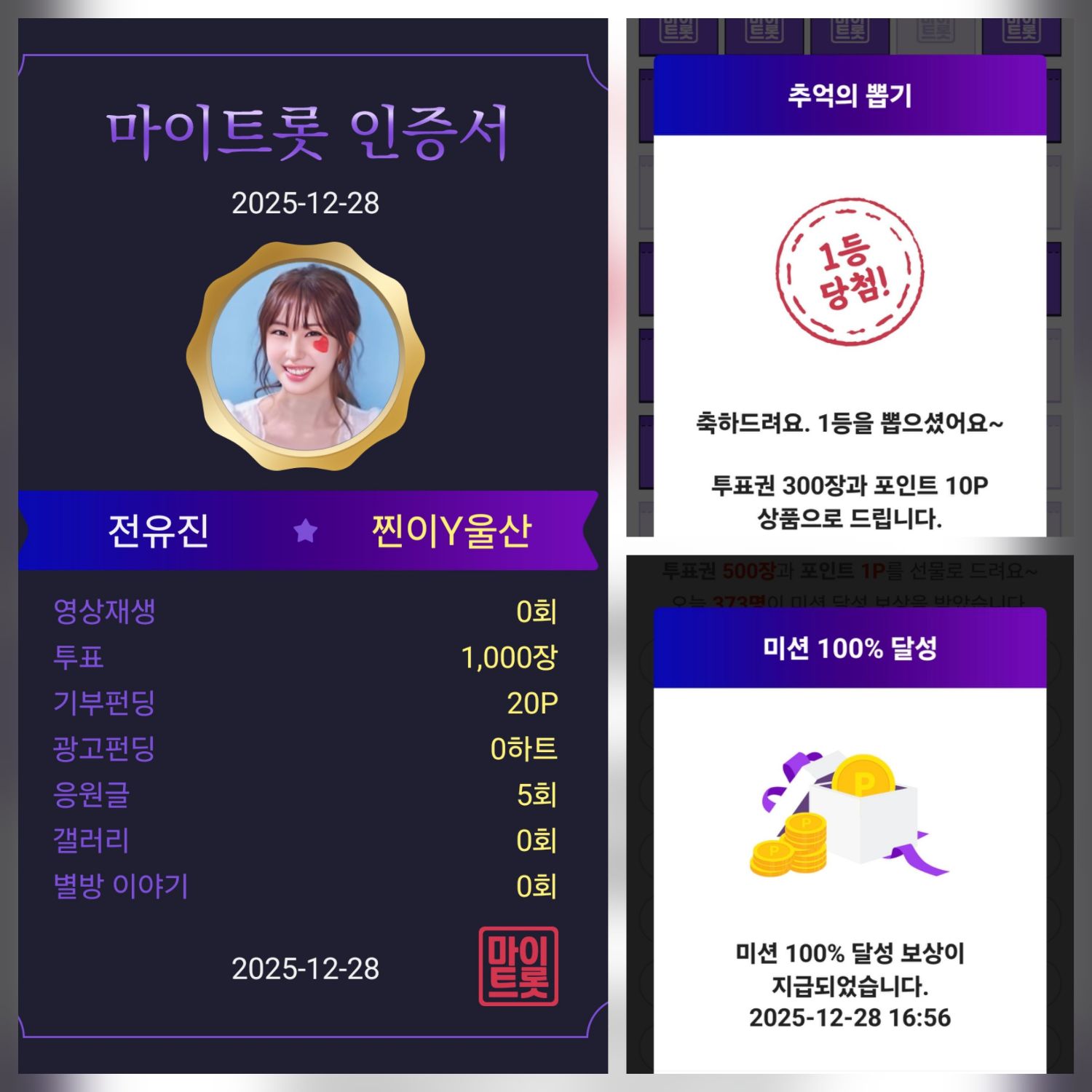 全裕珍的幕后花絮