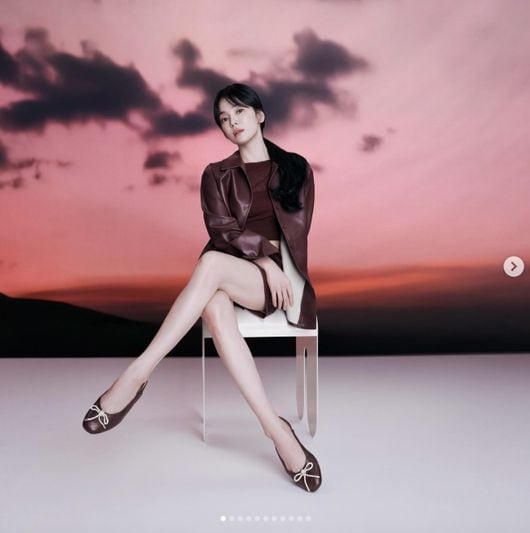 A moment captured by a fan of Song Hyekyo