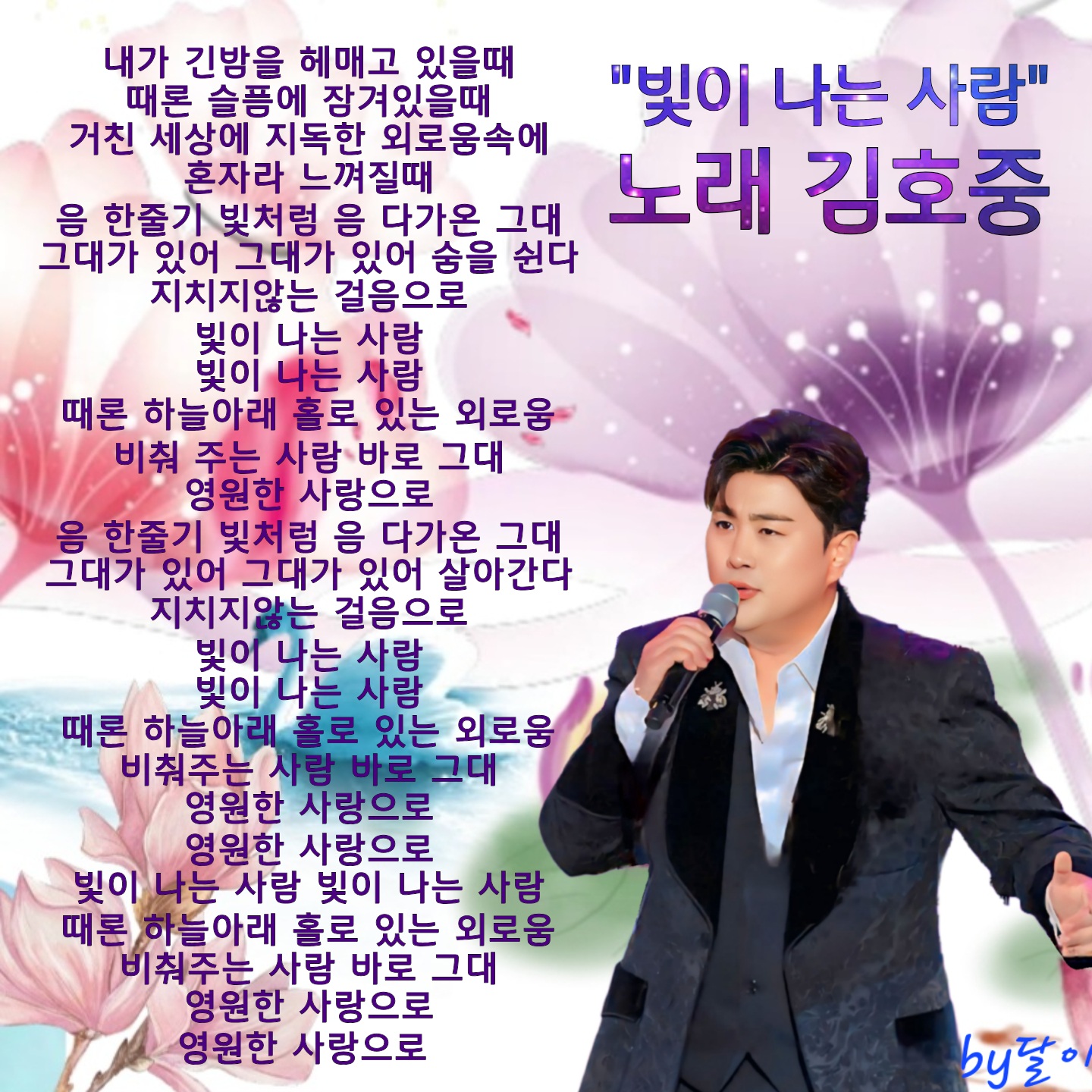 Behind-the-scenes cut of Kim Hojoong
