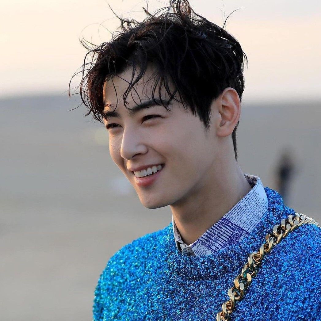 Behind-the-scenes cut of Cha Eunwoo