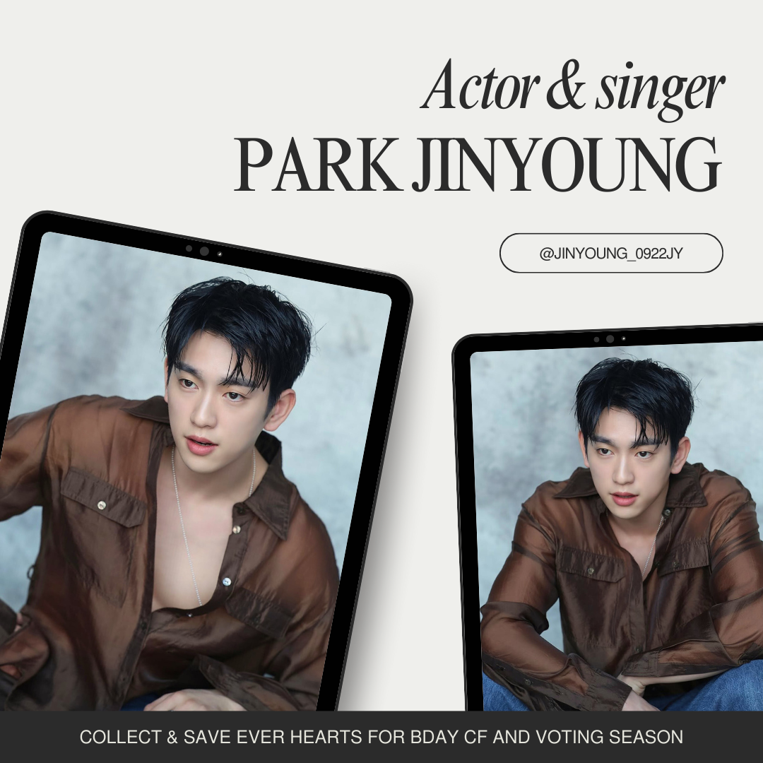 Behind-the-scenes cut of Park Jinyoung