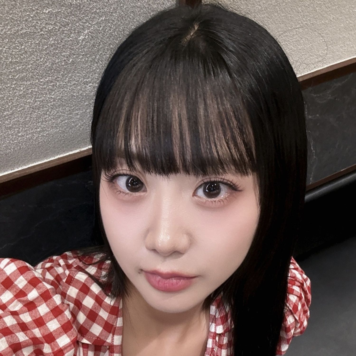 A moment captured by a fan of Kang Hyeyeon