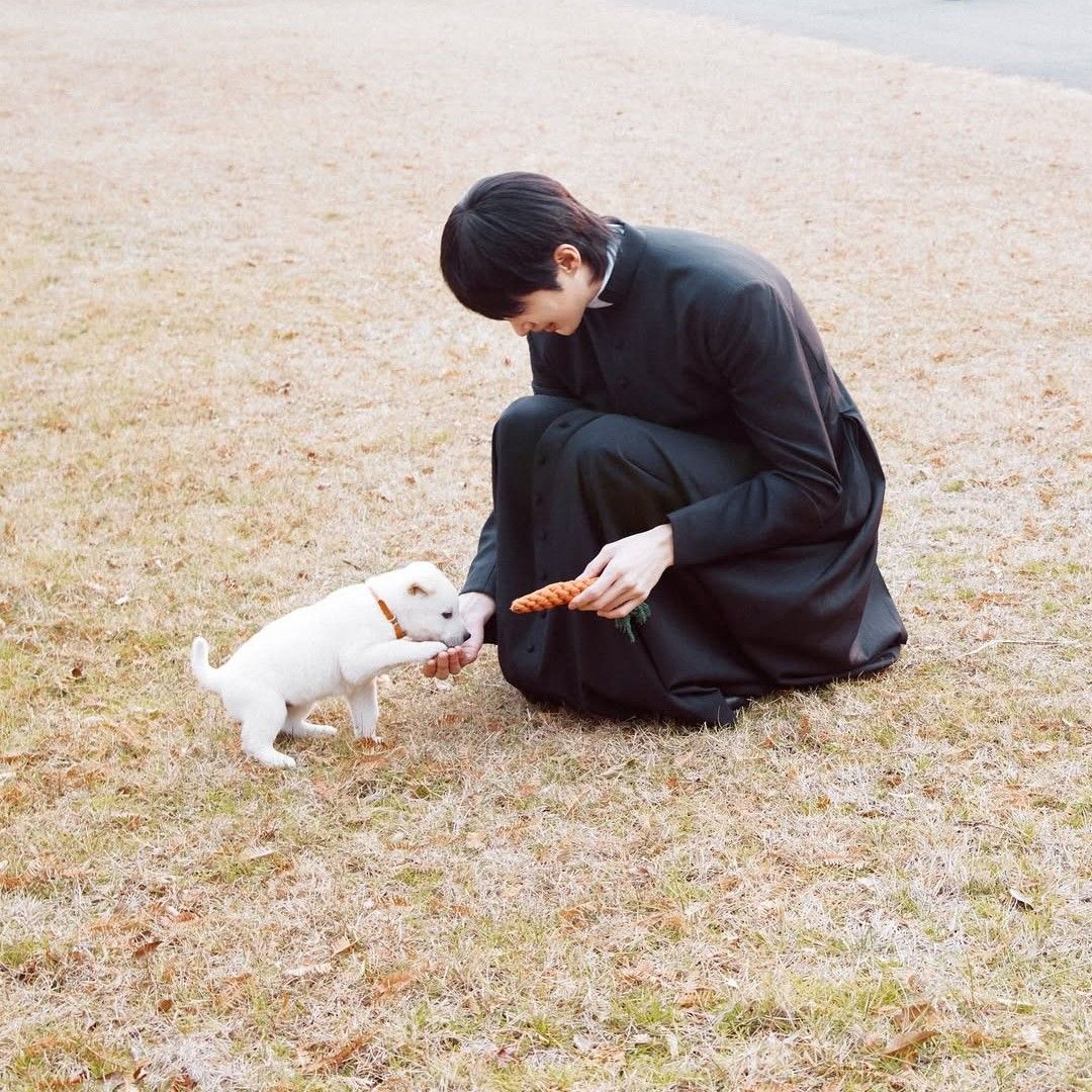 粉絲拍下的邊佑錫瞬間