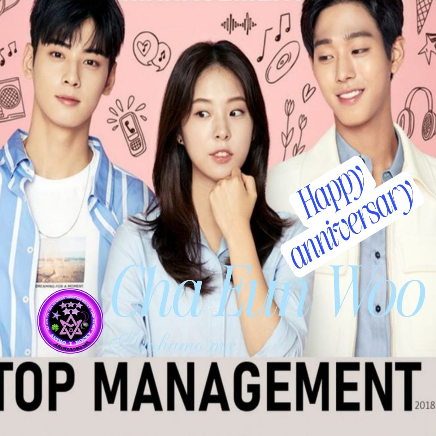 Behind-the-scenes cut of Cha Eunwoo